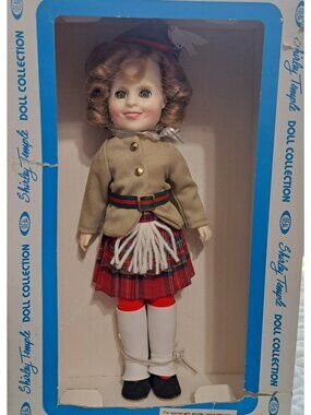 Vintage Shirley Temple by Ideal 12" Doll  in Original Box Wee Willie Winkie